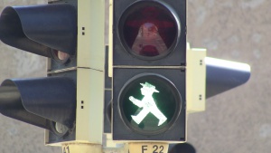 Ampelmännchen "gehen"